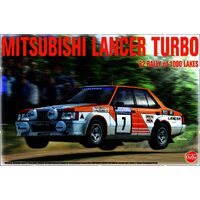 NuNu 1/24 Mitsubishi Lancer turbo 1000 lakes 1982