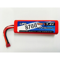 nVision Sport Lipo 3700 45C 7.4V 2S Deans