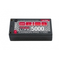 ###Carbon Pro Ultra LiPo 5000 110C 7.4V XS 25mm Shorty Pack