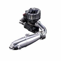 OS Engines Speed T1203 .12 Touring Car Engine with T-1070SC Tuned Pipe - OSM1BS01