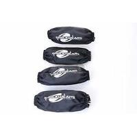 OUTERWARES LOSI 5T SHOCKWEAR SHOCK COVERS - BLACK - OW30-2755-01