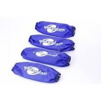OUTERWARES LOSI 5T SHOCKWEAR SHOCK COVERS - BLUE - OW30-2755-02