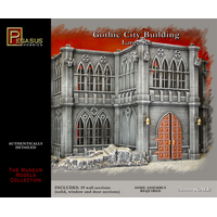 Pegasus 28mm Gothic City Building Large Set Plastic Model Kit [4923]