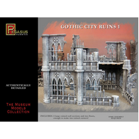 Pegasus 4930 28mm Gothic City Ruins Set 1 - PEG-4930