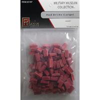 Pegasus 5197 Red Bricks, Large - PEG-5197