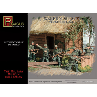 Pegasus 7201 1/72 German Waffen SS #1 (12 piece set) - PEG-7201