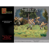 Pegasus 7202 1/72 German Waffen SS #2 (43 piece set) - PEG-7202