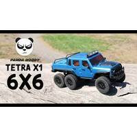 Panda Hobby Tetra X1 6x6 RTR Crawler, BlueB - PHT1861B