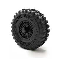 Panda Hobby Tyres and Wheels, Mounted and Glued, 2pcs, Tetra X1 - PHTBC636046
