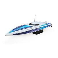 Pro Boat Sonicwake DeepV Boat, RTR, Blue / White - PRB08032V2T2