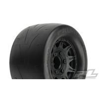 Proline Prime 2.8 Tyres Mounted on Raid Black 6x30 Wheels, F/R, PR10116-10