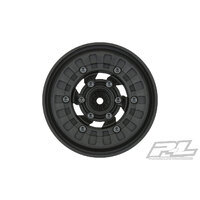 Proline Vice CrushLock 2.6in Black 6x30 Wheels, F/R, PR2789-03
