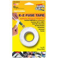Super Glue E-Z Fuse Tape White 10 foot roll (12 PER PACK) - PT-15411