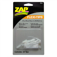 ZAP PT-21 FLEXI TIPS 1 X24 TIPS PER PACK ( 6 PER BOX)