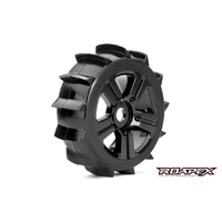 PADDLE 1/8 BUGGY TIRE BLACK WHEEL WITH 17MM HEX MOUNTED - R5004-B
