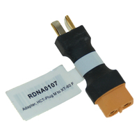 RADIENT ADAPTOR MALE HCT (DEANS) PLUG TO XT-60 FEMALE