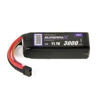RADIENT RDNB30003S 3000MA 3-CELL/3S 11.1V 30C LIPO BATTERY: DEANS CONNECTOR