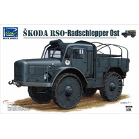 Riich Models RV35005 1/35 WWII German Radschlepper OST Skoda RSO Vehicle Plastic Model Kit - RI-RV35005