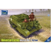 Riich Models 1/35 Universal Carrier Wasp Mk.II with crew Plastic Model Kit