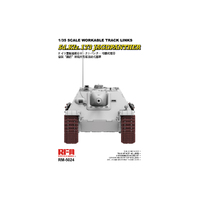 Ryefield 5024 1/35 Workable track links for Jagdpanther Plastic Model Kit - RM-5024