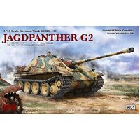 Ryefield 5031 1/35 Jagdpanther G2 w/workable track links Plastic Model Kit - RM-5031