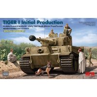 Ryefield 5050 1/35 Tiger I initial production early 1943 w/full interior Plastic Model Kit - RM-5050