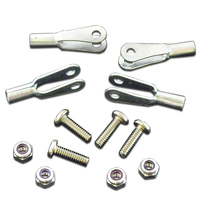 ROBART 2-56 CLEVIS ROD END KIT: 4 PIECES