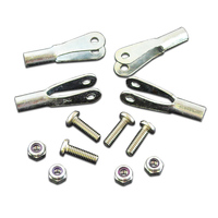ROBART 4-40 CLEVIS ROD END KIT: 4 PIECES