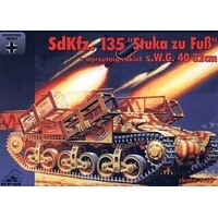RPM 1/35 SdKfz 135 Stuka zu Fuss +S.W.G. 40 32cm Plastic Model Kit