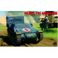 RPM 1/35 Sd.Kfz.135 Ambulans - Stalingrad 1942 Stonne 1940 Plastic Model Kit