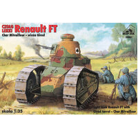RPM 35061 1/35 Renault FT-17 Char Mitrailleur - turret Girod (new decal ) Plastic Model Kit - RPM35061