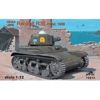 RPM 72213 1/72 Light tank Renault R35 late ver. (Sicily - 1943) - Plastic Model Kit - RPM72213