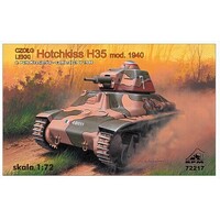 RPM 1/72 Light tank Hotchkiss H35 late (France - 1940) Plastic Model Kit