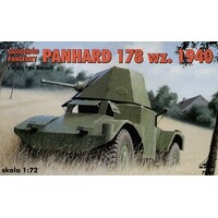 RPM 72304 1/72 Armored car AMD Panhard 178 wz.1940 w/turret Renault Plastic Model Kit - RPM72304