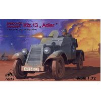 RPM 72312 1/72 Armored car Kfz.13 "Adler" - 1 Cav/24 Pz.Div - France 1940 Plastic Model Kit - RPM72312