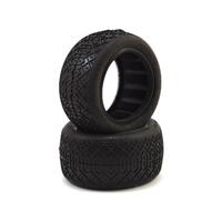 Raw Speed Rip Tide Buggy Rear Tire - Clay with Black Insert - RS100301CB