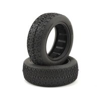 Raw Speed Stage Two 2W Buggy Front Tire - Clay with Black Insert - RS160304CB