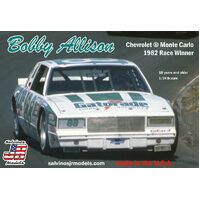 Salvinos J R 1/24 Bobby Allison Chevrolet Monte Carlo 1982 Race Winner Plastic Model Kit