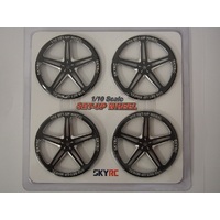 Set Up Wheel 1/10 (black) - SK-600069-06