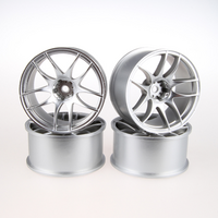 Speedline Wheel Rims "2.2" 10 Spoke Offset 5 Matte-Silver 4PCS
