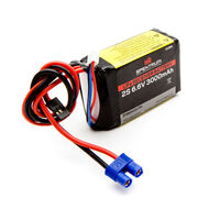 Spektrum 3000mAh 2S 6.6V Li-Fe RX Battery - SPMB3000LFRX