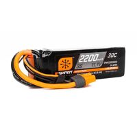 Spektrum 2200mah 3S 11.1V Smart LiPo Battery 30C, IC3 - SPMX22003S30