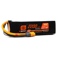 Spektrum 2200mAh 4S 14.8V 100C Smart G2 LiPo Battery with IC3 Connector - SPMX224S100
