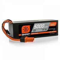 Spektrum 5000mah 3S 11.1v 100C Smart Hard Case LiPo Battery with IC5 Connector - SPMX50003S100H5