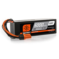 Spektrum 5000mah 3S 11.1v 50C Smart Hard Case LiPo Battery with IC5 Connector - SPMX50003S50H5