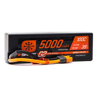 Spektrum 5000mAh 3S 11.1V 100C Smart G2 Hard Case LiPo Battery with IC3 Connector - SPMX53S100H3
