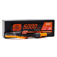 Spektrum 5000mAh 3S 11.1V 100C Smart G2 Hard Case LiPo Battery with IC5 Connector - SPMX53S100H5