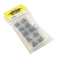 Yeah Racing 12.9 Grade Carbon Steel Screw Assorted Set (200pcs) with FREE Mini box - SSS-200