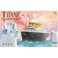 Suyata Titanic - Seal & Iceberg Scene Plastic Model Kit