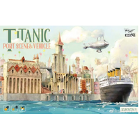 Suyata Titanic - Port Scene & Vehicle Plastic Model Kit